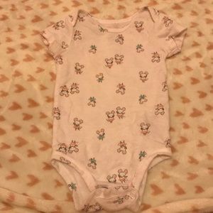 6 month old mouse onesie